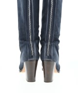 CHANEL（シャネル）ブーツ 紺 サイズ:EU38(24.5cm位) レディース/2200619171483