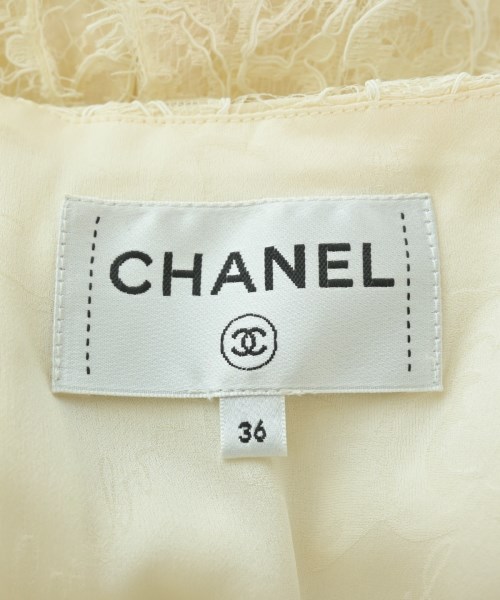 CHANEL（シャネル）ワンピース 白 サイズ:36(XS位) レディース/2200623751015
