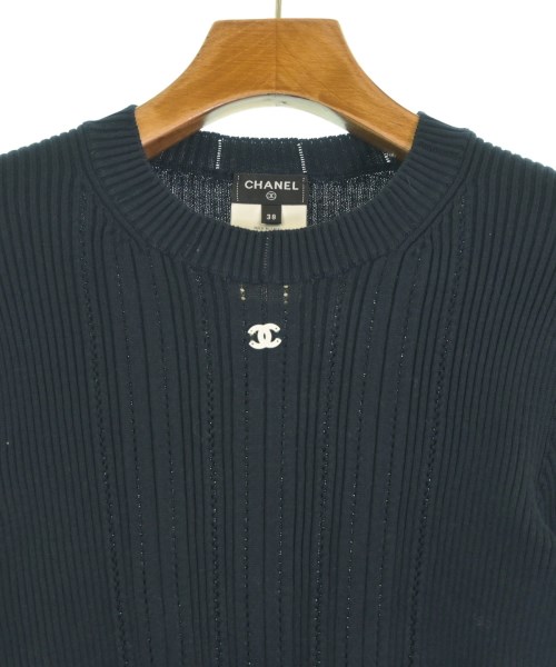 CHANEL（シャネル）ニット・セーター 紺 サイズ:38(S位) レディース/2200623751084
