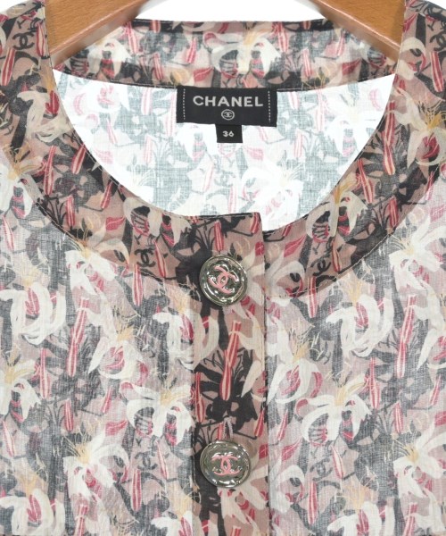 CHANEL（シャネル）ブラウス 黒 サイズ:36(XS位) レディース/2200623751121