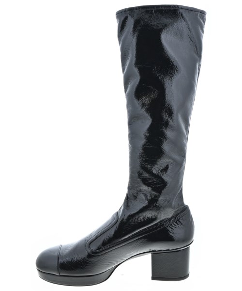 CHANEL（シャネル）ブーツ 黒 サイズ:EU39(25.5cm位) レディース/2200623751152