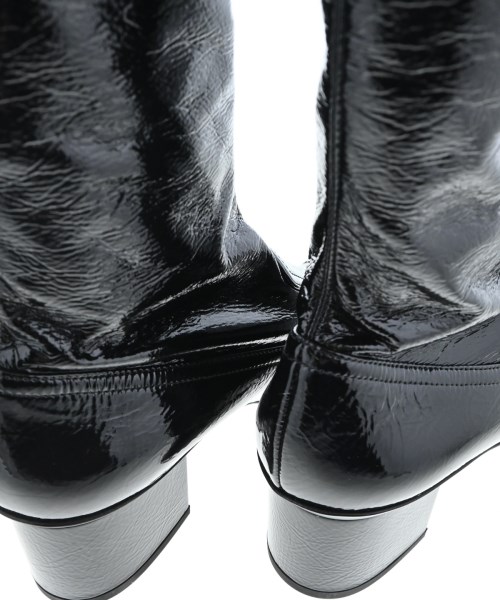 CHANEL（シャネル）ブーツ 黒 サイズ:EU39(25.5cm位) レディース/2200623751152
