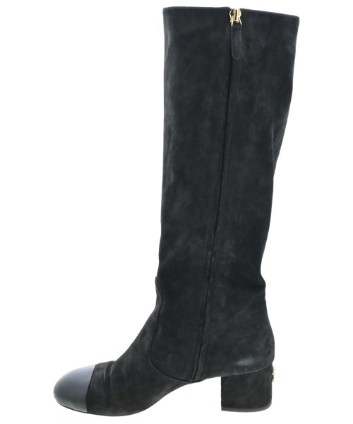 CHANEL（シャネル）ブーツ 黒 サイズ:EU39(25.5cm位) レディース/2200623751169
