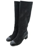 CHANEL（シャネル）ブーツ 黒 サイズ:EU39(25.5cm位) レディース/2200623751169