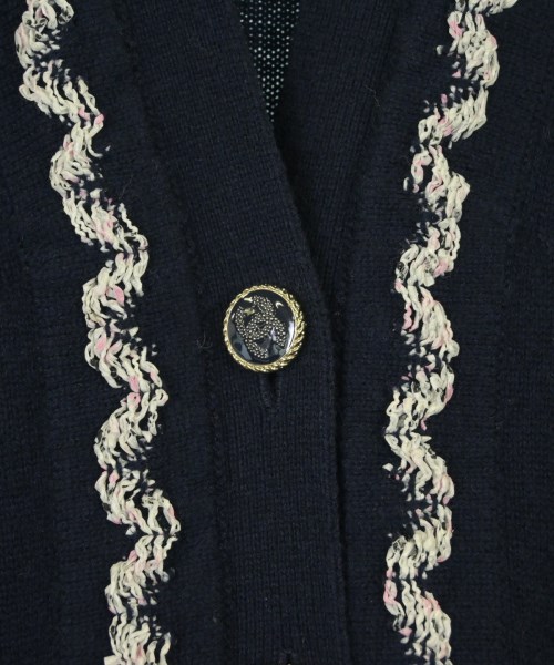 CHANEL（シャネル）カーディガン 紺 サイズ:36(XS位) レディース/2200623754146