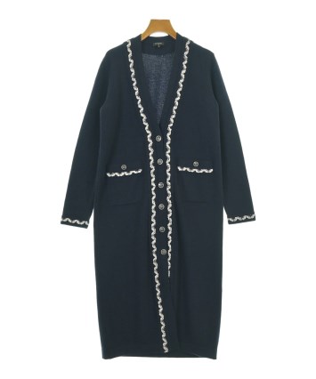 CHANEL（シャネル）カーディガン 紺 サイズ:36(XS位) レディース
