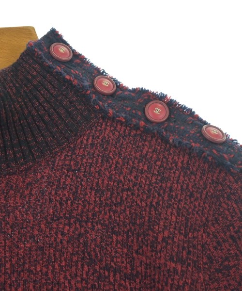 CHANEL（シャネル）ニット・セーター 赤 サイズ:36(XS位) レディース/2200623754160