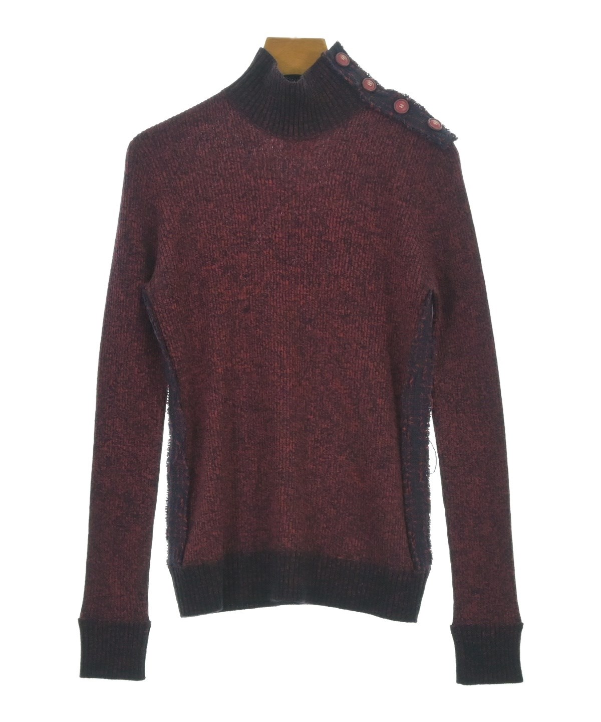 CHANEL セーター ギターワッペンがワンポイント♪】CHANEL ニット プルオーバー (CHANEL