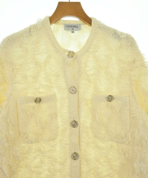 CHANEL（シャネル）ノーカラージャケット 白 サイズ:36(XS位) レディース/2200623754207