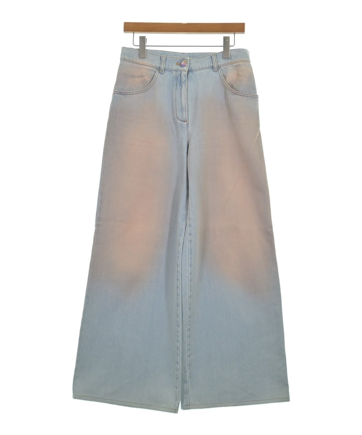 CHANEL（シャネル）デニムパンツ 紺 サイズ:38(S位) レディース