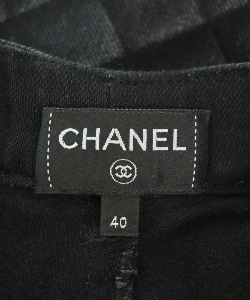 CHANEL（シャネル）デニムパンツ 黒 サイズ:40(M位) レディース/2200623754238