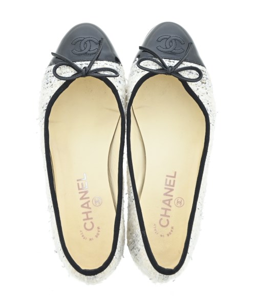 CHANEL（シャネル）パンプス 白 サイズ:EU38(24.5cm位) レディース/2200632253012