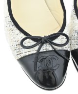 CHANEL（シャネル）パンプス 白 サイズ:EU38(24.5cm位) レディース/2200632253012