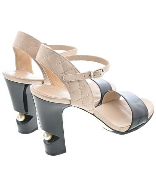CHANEL（シャネル）サンダル 黒 サイズ:EU34 1/2(21cm位) レディース/2200613181044