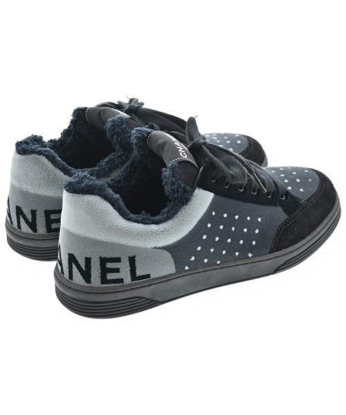 CHANEL（シャネル）スニーカー 黒 サイズ:EU38 1/2(25cm位) レディース/2200632512010