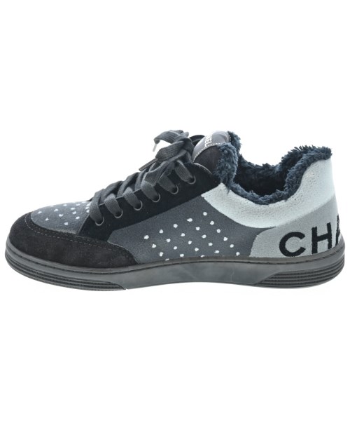 CHANEL（シャネル）スニーカー 黒 サイズ:EU38 1/2(25cm位) レディース/2200632512010