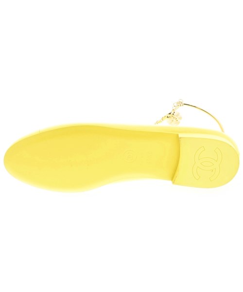 CHANEL（シャネル）パンプス 黄 サイズ:EU38 1/2(25cm位) レディース/2200632512041
