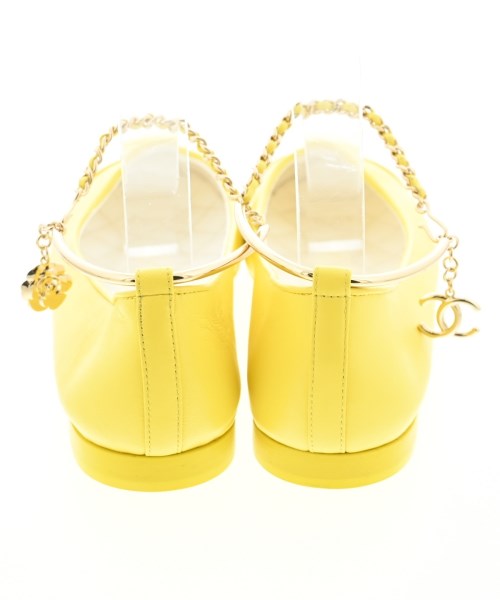 CHANEL（シャネル）パンプス 黄 サイズ:EU38 1/2(25cm位) レディース/2200632512041