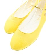 CHANEL（シャネル）パンプス 黄 サイズ:EU38 1/2(25cm位) レディース/2200632512041