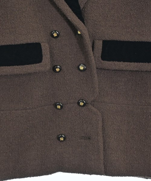 CHANEL（シャネル）カジュアルジャケット 茶 サイズ:44(L位) レディース/2200633466046