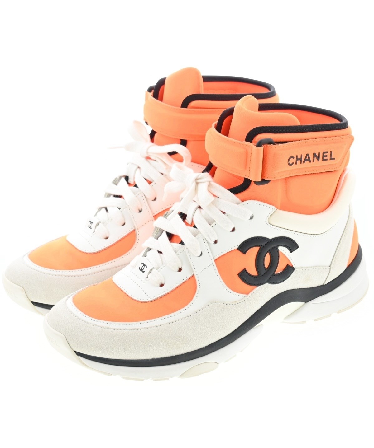 CHANEL（シャネル）スニーカー 白 サイズ:EU38(24.5cm位) レディース