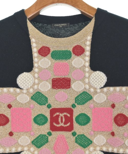 CHANEL（シャネル）ニット・セーター 黒 サイズ:36(XS位) レディース/2200633708030