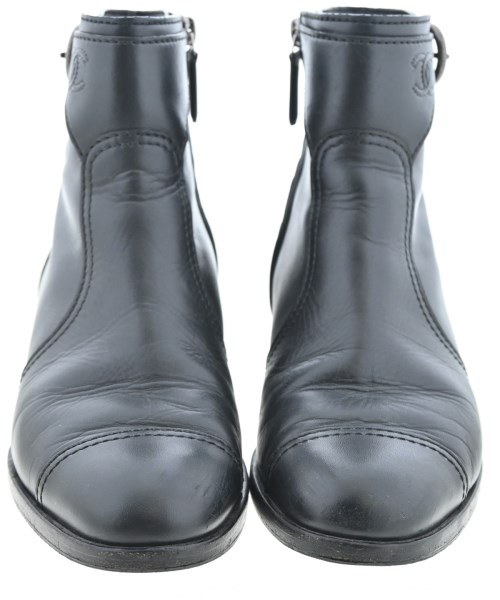 CHANEL（シャネル）ブーツ 黒 サイズ:36(23cm位) レディース/2200633588038
