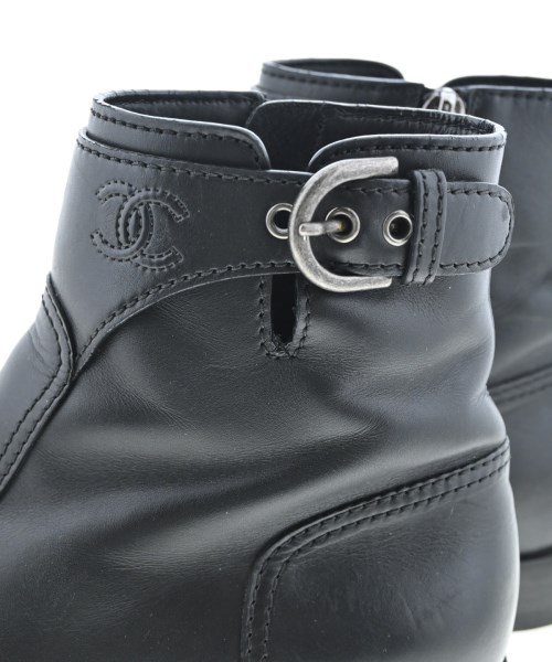 CHANEL（シャネル）ブーツ 黒 サイズ:36(23cm位) レディース/2200633588038