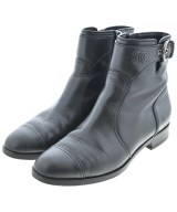 CHANEL（シャネル）ブーツ 黒 サイズ:36(23cm位) レディース/2200633588038