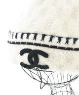 CHANEL（シャネル）ニットキャップ・ビーニー 白 サイズ:- レディース/2200605995536