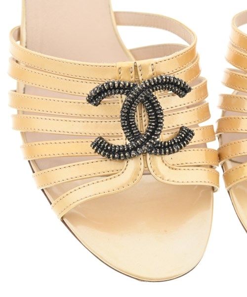 CHANEL（シャネル）サンダル ゴールド サイズ:EU36 1/2(23cm位) レディース/2200605995628
