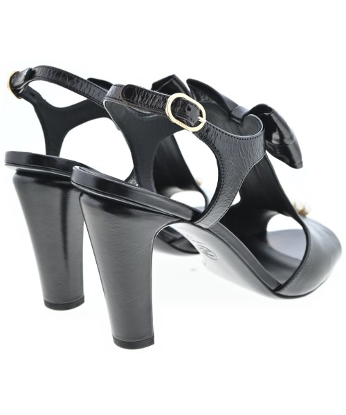 CHANEL（シャネル）サンダル 黒 サイズ:EU37(23.5cm位) レディース/2200605995642