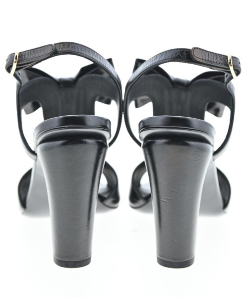 CHANEL（シャネル）サンダル 黒 サイズ:EU37(23.5cm位) レディース/2200605995642