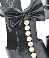 CHANEL（シャネル）サンダル 黒 サイズ:EU37(23.5cm位) レディース/2200605995642