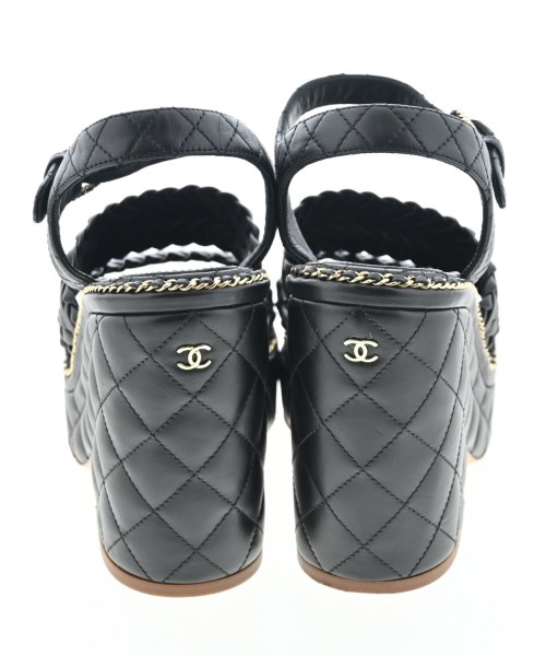 CHANEL（シャネル）サンダル 黒 サイズ:EU36(22.5cm位) レディース/2200605995703