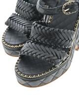 CHANEL（シャネル）サンダル 黒 サイズ:EU36(22.5cm位) レディース/2200605995703