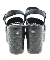 CHANEL（シャネル）サンダル 黒 サイズ:EU36(22.5cm位) レディース/2200605995703
