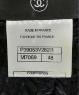 CHANEL（シャネル）ノーカラージャケット 黒 サイズ:48(XXL位) レディース/2200609803011