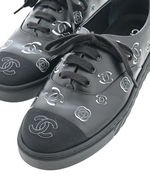 CHANEL（シャネル）スニーカー 黒 サイズ:EU40(26.5cm位) レディース/2200609958018