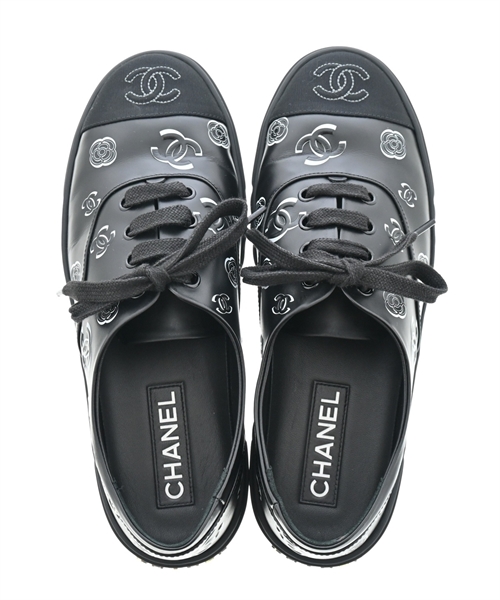 CHANEL（シャネル）スニーカー 黒 サイズ:EU40(26.5cm位) レディース/2200609958018