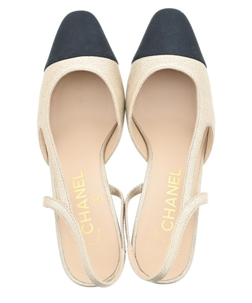 CHANEL（シャネル）パンプス ベージュ サイズ:EU36 1/2(23cm位) レディース/2200610324062