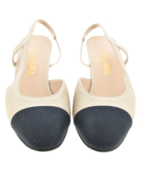 CHANEL（シャネル）パンプス ベージュ サイズ:EU36 1/2(23cm位) レディース/2200610324062