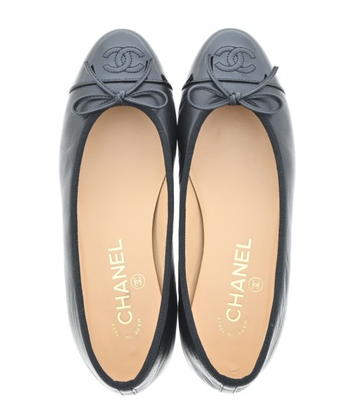 CHANEL（シャネル）バレエシューズ/オペラシューズ 黒 サイズ:EU36 1/2(23cm位) レディース/2200610324079