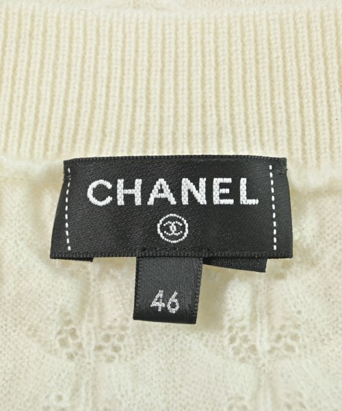 CHANEL（シャネル）ニット・セーター 白 サイズ:46(XL位) レディース/2200611120052