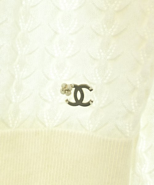 CHANEL（シャネル）ニット・セーター 白 サイズ:46(XL位) レディース/2200611120052