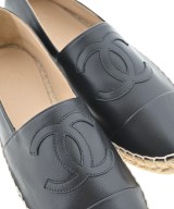 CHANEL（シャネル）エスパドリーユ 黒 サイズ:EU39(25.5cm位) レディース/2200611672025