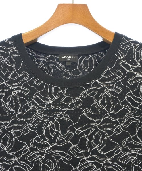 CHANEL（シャネル）Tシャツ・カットソー 黒 サイズ:L レディース/2200113534050