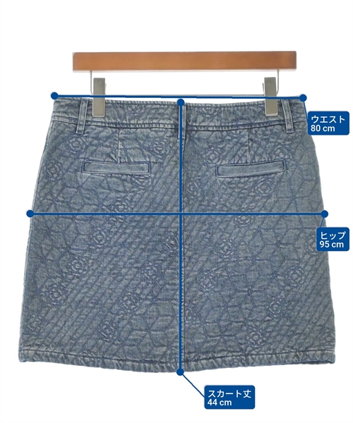 CHANEL（シャネル）ミニスカート 紺 サイズ:40(M位) レディース/2200612649019