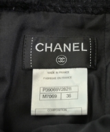CHANEL（シャネル）ひざ丈スカート 黒 サイズ:36(XS位) レディース/2200605114029