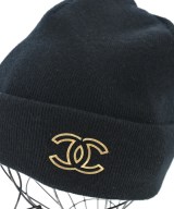 CHANEL（シャネル）ニットキャップ・ビーニー 黒 サイズ:- レディース/2200612987029